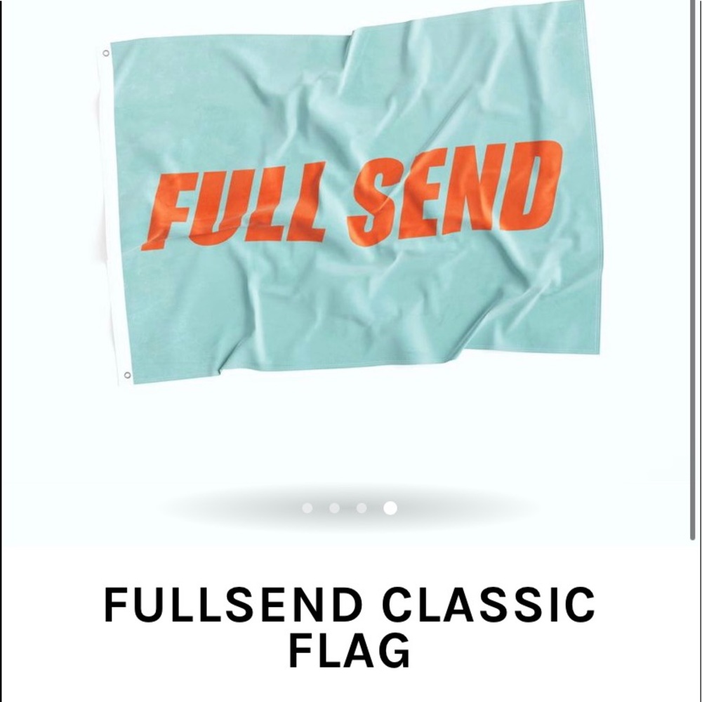 NWT Full Send Nelk Boys Flag June 2020